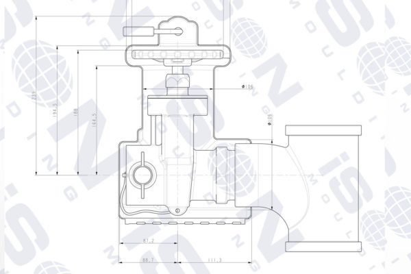 Dry Riser Landing Valve Cover Ison Moulding