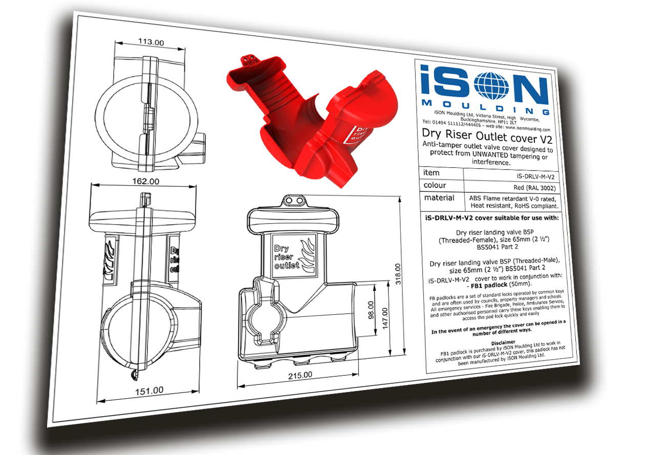 Download Datasheet for dry riser outlet cover